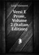 Versi E Prose, Volume 2 (Italian Edition), Luigi Alamanni 