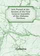 Acts Passed at the . Session of the First General Assembly of the Alabama Territory, Alabama 