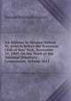 An Address by Senator Nelson W. Aldrich Before the Economic Club of New York, November 29, 1909, On the Work of the National Monetary Commission, Volume 5611, Nelson Wilmarth Aldrich 