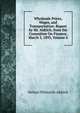 Wholesale Prices, Wages, and Transportation: Report by Mr. Aldrich, from the Committee On Finance, March 3, 1893, Volume 4, Nelson Wilmarth Aldrich 