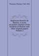 Registrum Honoris de Morton. A series of ancient charters of the Earldom of Morton with other original papers Volume 2, Thomson Thomas 1768-1852 