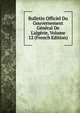 Bulletin Officiel Du Gouvernement G?n?ral De L'alg?rie, Volume 12 (French Edition), 