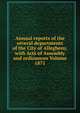 Annual reports of the several departments of the City of Allegheny, with Acts of Assembly and ordinances Volume 1871, 