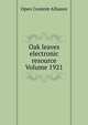 Oak leaves electronic resource Volume 1921, Open Content Alliance 