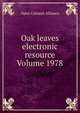 Oak leaves electronic resource Volume 1978, Open Content Alliance 