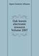 Oak leaves electronic resource Volume 2007, Open Content Alliance 