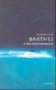 VSI PHILOSOPHY BARTHES (56), Jonathan Culler 