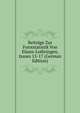 Beitrage Zur Forststatistik Von Elsass-Lothringen, Issues 15-17 (German Edition), 