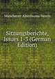 Sitzungsberichte, Issues 1-3 (German Edition), Munchener Alterthums-Verein 