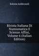 Rivista Italiana Di Numismatica E Scienze Affini, Volume 6 (Italian Edition), Solone Ambrosoli 