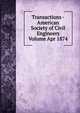 Transactions - American Society of Civil Engineers Volume Apr 1874, 