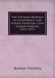 The Christian Brothers as winemakers: oral history transcript / and related material, 1971-1975, Brother Timothy 
