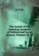 The Annals of the American Academy of Political and Social Science, Volumes 91-92, JSTOR 
