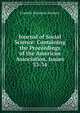 Journal of Social Science: Containing the Proceedings of the American Association, Issues 33-34, Sanborn, F. B. (Franklin Benjamin), 1831-1917 