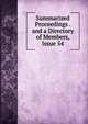 Summarized Proceedings . and a Directory of Members, Issue 54, 