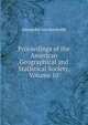Proceedings of the American Geographical and Statistical Society, Volume 10, Alexander von Humboldt 
