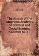 The Annals of the American Academy of Political and Social Science, Volumes 60-61, JSTOR 