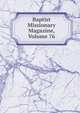 Baptist Missionary Magazine, Volume 76, 