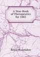 A Year-Book of Therapeutics for 1883, Royal W. Amidon 