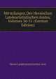 Mitteilungen Des Hessischen Landesstatistischen Amtes, Volumes 30-31 (German Edition), Hesse Landesstatistisches Amt 