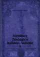 Monitore Zoologico Italiano, Volume 9, Unione Zoologica Italiana 