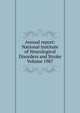 Annual report: National Institute of Neurological Disorders and Stroke Volume 1987, 