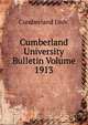 Cumberland University Bulletin Volume 1913, Cumberland Univ. 