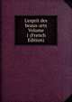 L'esprit des beaux-arts Volume 1 (French Edition), 