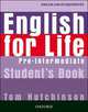 English for life. Pre-Intermediate. Student's Book, Tom Hutchinson 