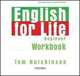 English for life. Beginner. WorkBook without keys, Hutchinson, Tom 