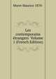 Les contemporains etrangers Volume 1 (French Edition), Muret Maurice 1870- 