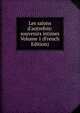 Les salons d'autrefois: souvenirs intimes Volume 1 (French Edition), 