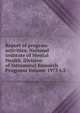 Report of program activities: National Institute of Mental Health. Division of Intramural Research Programs Volume 1975 v.2, 