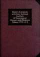 Report of program activities: National Institute of Neurological Diseases and Blindness Volume 1955 v.1-2, 