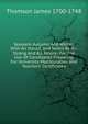 Seasons: Autumn And Winter. With An Introd. And Notes By H.i. Strang And A.j. Moore; For The Use Of Candidates Preparing For University Matriculation And Teachers' Certificates, Thomson James 1700-1748 
