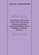 Aus meiner Dienstzeit, 1906-1918; mit einem Anhang und einer ethnographischen Karte Volume 3 (German Edition), Austria. Generalstab 