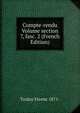 Compte-rendu Volume section 7, fasc. 2 (French Edition), Torday Ferenc 1871- 