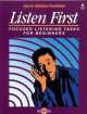 Listen First Student'S Book, Jayme Adelson-Goldstein 