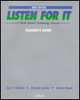 Listen For It (New Ed) Teacher'S Book, Jack C. Richards, Deborah Gordon 