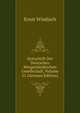 Zeitschrift Der Deutschen Morgenlandischen Gesellschaft, Volume 21 (German Edition), Ernst Windisch 