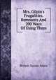 Mrs. Gilpin's Frugalities. Remnants And 200 Ways Of Using Them, Brown Susan Anna 
