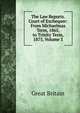 The Law Reports. Court of Exchequer: From Michaelmas Term, 1865, to Trinity Term, 1875, Volume 3, Great Britain 