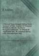 A Bayard from Bengal: Being Some Account of the . Career of Chunder Bindabun Bhosh . by Hurry Bungsho Jabberjee . to Which Is Appended the . by Another Hand, with Introduction, Not, F Anstey 