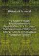 I. a Jupiter Feluleti Kepzodmenyeinek Periodicitasa: Ii. a Saturnus Gyururendszeren Mutatkozo Concav Arnyek Periodicitasa (Hungarian Edition), Wonaszek A. Antal 