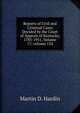 Reports of Civil and Criminal Cases Decided by the Court of Appeals of Kentucky, 1785-1951, Volume 17; volume 124, Martin D. Hardin 