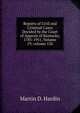 Reports of Civil and Criminal Cases Decided by the Court of Appeals of Kentucky, 1785-1951, Volume 19; volume 126, Martin D. Hardin 
