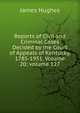 Reports of Civil and Criminal Cases Decided by the Court of Appeals of Kentucky, 1785-1951, Volume 20; volume 127, James Hughes 