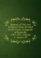 Reports of Civil and Criminal Cases Decided by the Court of Appeals of Kentucky, 1785-1951, Volume 1; volume 83, 