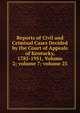 Reports of Civil and Criminal Cases Decided by the Court of Appeals of Kentucky, 1785-1951, Volume 2; volume 7; volume 23, 