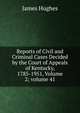 Reports of Civil and Criminal Cases Decided by the Court of Appeals of Kentucky, 1785-1951, Volume 2; volume 41, James Hughes 